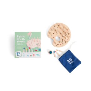 BS Toys Paintbrush Memo  Farverigt huskespil for hele familien