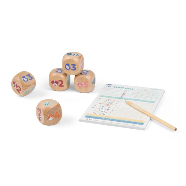 Yatzy Junior m/store terninger