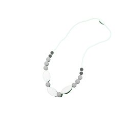 Bidering &amp; Halskde - silikone, lys gr