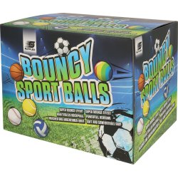Sunflex Bouncy Sportball Display &#150; 36 stk. sjove og holdbare skumbolde