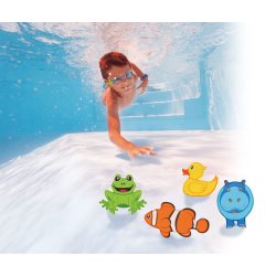 Sunflex Dykkerhvalpe &#150; Sjovt vandlegetj for brn (24 stk. Display)