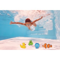 Sunflex Dykkerhvalpe &#150; Sjovt vandlegetj for brn (24 stk. Display)