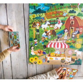 Min bredygtige bondegrd puslespil - Find Mig