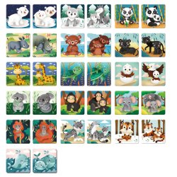 Huskespil/ Vendespil, Livstruet dyrearter - Save our planet