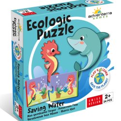 Spar p vandet - 2 brikker sekvens puslespil